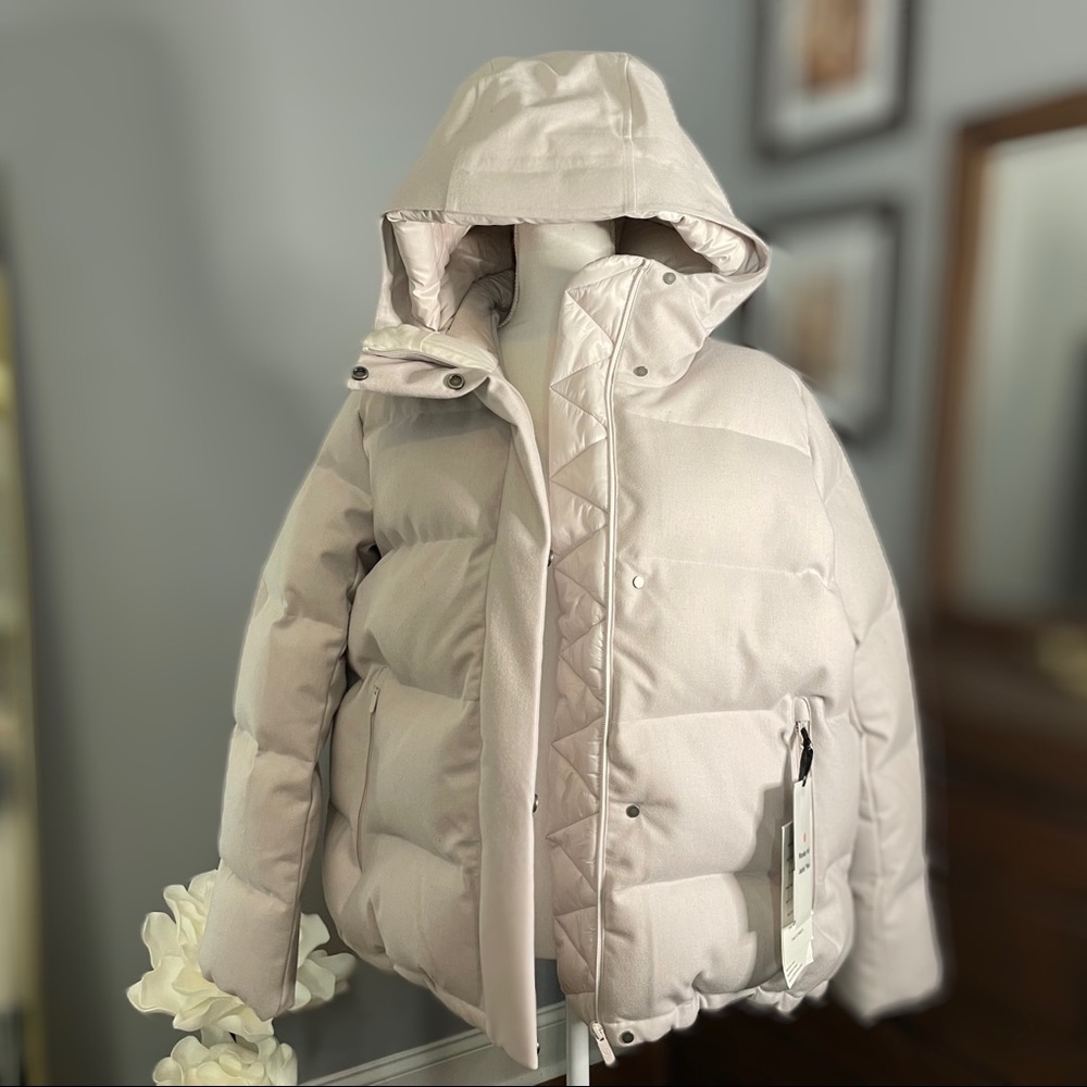 NWT Lululemon Wunder Puff Coat *wool size 10